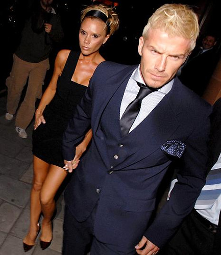 beckham et sa femme